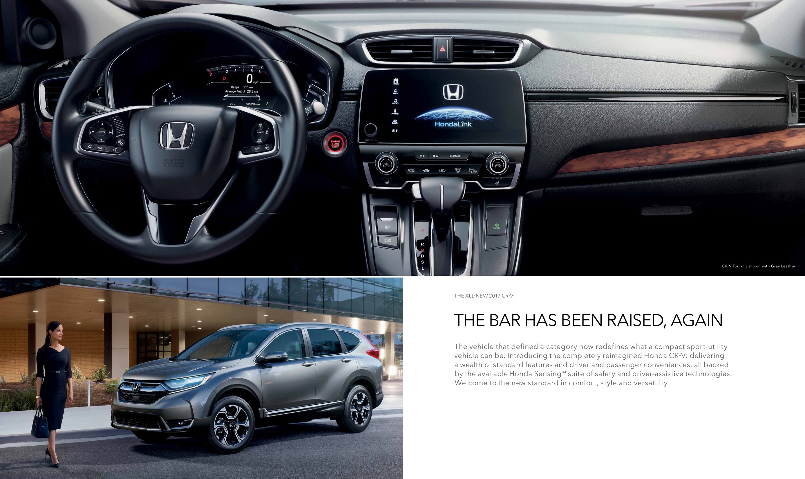 2017 Honda CR-V Brochure Page 1